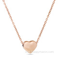 New Stainless Steel Heart Necklace For Women